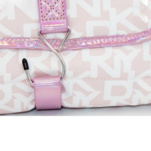 NEW  DKNY Portable Toiletry Cosmetic Travel Bag Makeup Organizer Storage Pouch - Picture 5 of 11